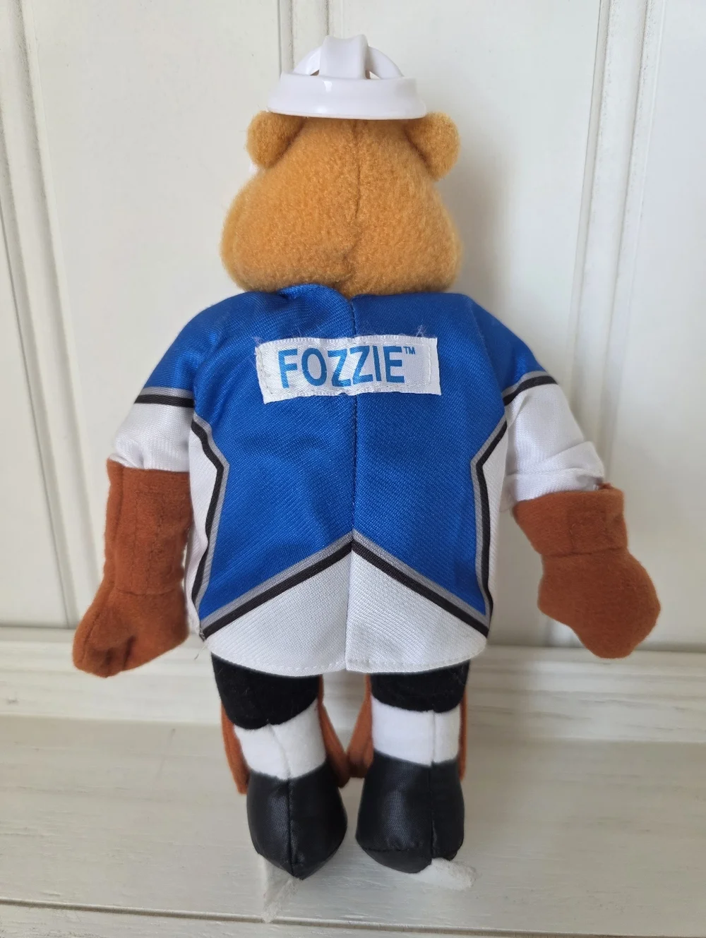 Mcdonalds 1995 The Muppets Fozzie Bear NHL Hockey Plush Stuffed Animal Toy 12" - Picture 6 of 12